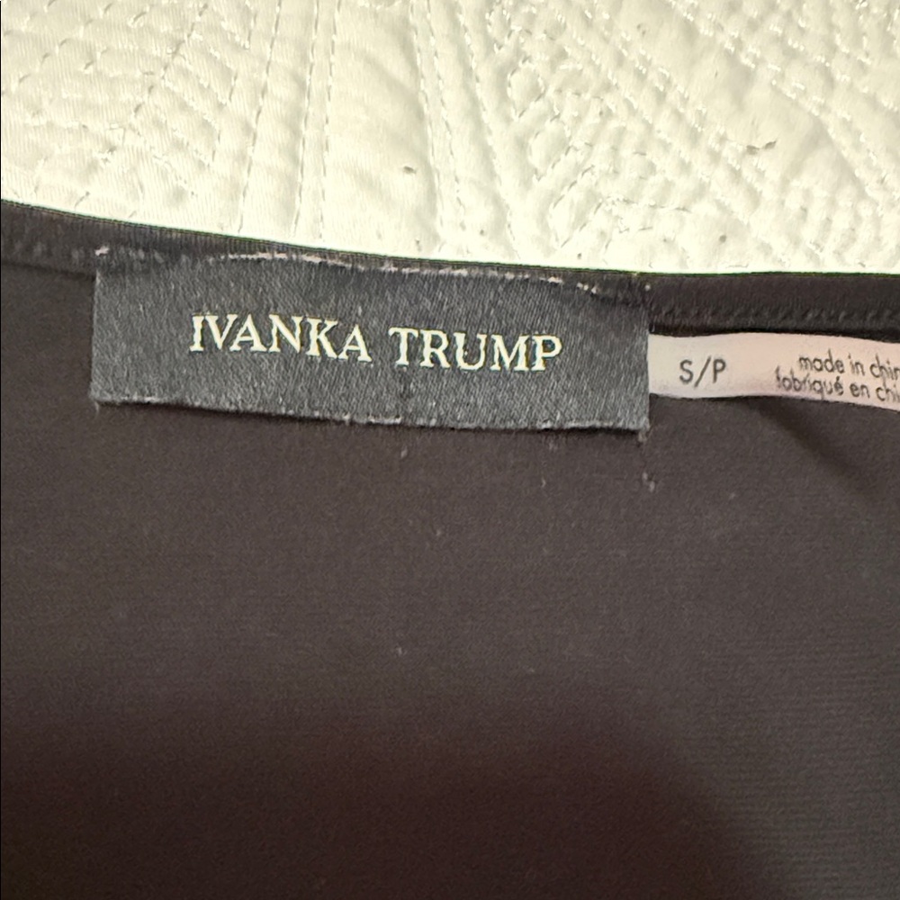 Ivanka Trump Classic Black Blouse